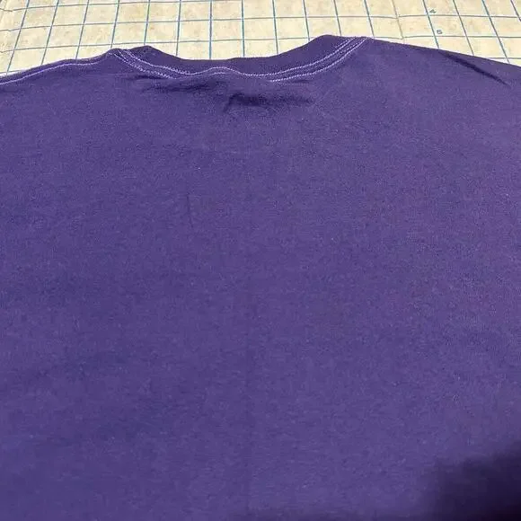 UW Washington Huskies Purple 80’s Wolf T-Shirt Men’s Size Large Y2K VTG Champion - Picture 8 of 13